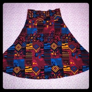 NWOT - Lularoe Azure, Size Small Bold Geometrical